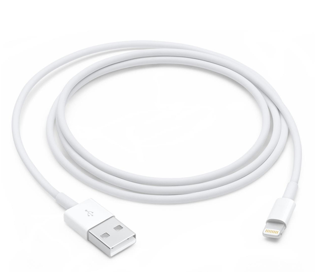 APPLE USB-Lightning MFI 1m bialy - 552216 - zdjęcie